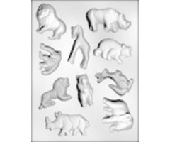 Zoo Animals Candy Mold by Ck Products 90-11184