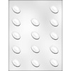 Scalloped Oval Shaped Candy Mold by Ck Products 90-5008