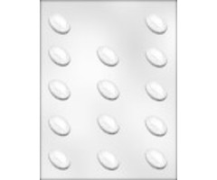 Scalloped Oval Shaped Candy Mold by Ck Products 90-5008