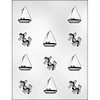 Anchor and Sailboat Candy Mold 90-15333