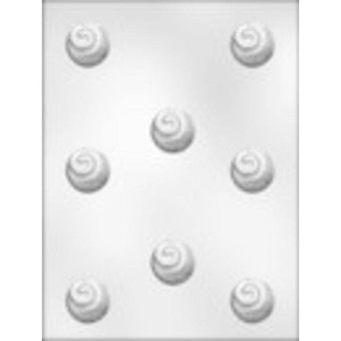 Swirled Top Filled Candy Mold 90-5616