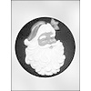 Santa Face On Circle Christmas Candy Mold 90-4617