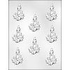 Candle Christmas Candy Mold 90-4013