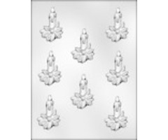 Candle Christmas Candy Mold 90-4013