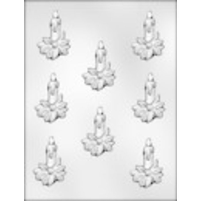 Candle Christmas Candy Mold 90-4013