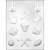 All Sports Themed Candy Mold by Ck Products 90-6101