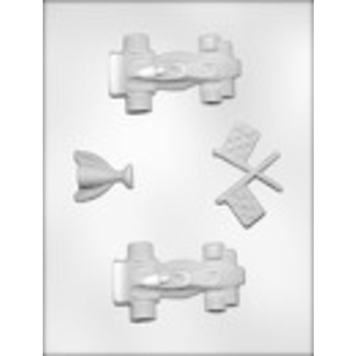Indy Car Shaped Candy Mold by Ck Products 90-6804