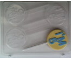 I'm 5 Birthday Sucker Mold by Concepts in Candy N005