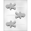 Gingerbread Boy Sucker candy mold 3-3/8" 90-4247