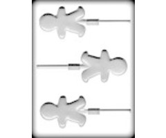 Gingerbread Boy Hard Candy Mold by Ck Products