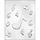 Music Notes Candy Mold 90-13915