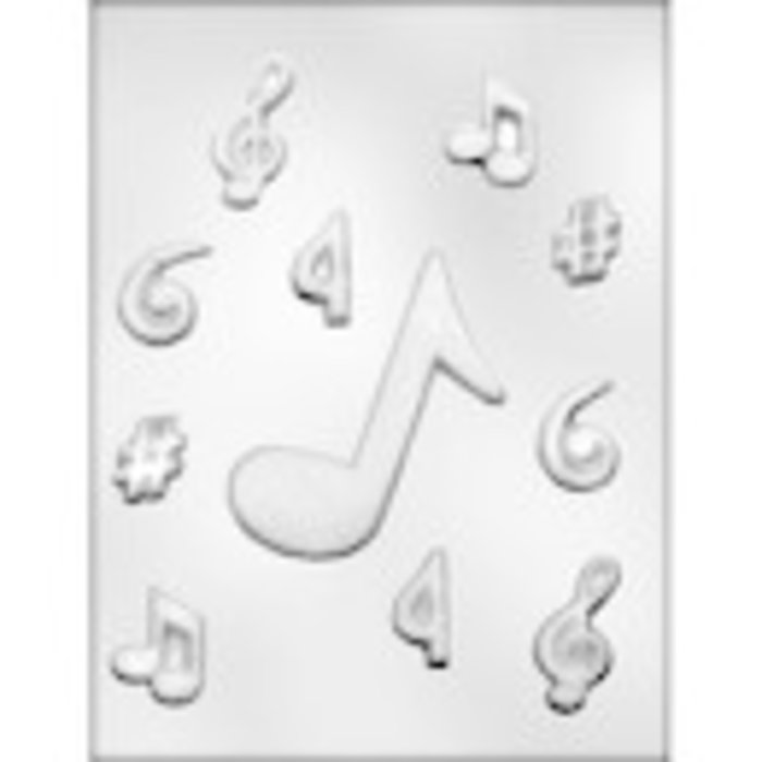 Music Notes Candy Mold 90-13915