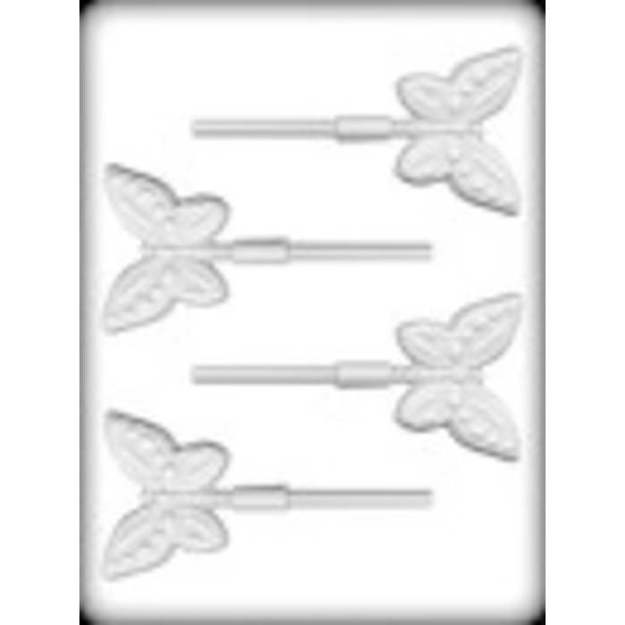 Butterfly Hard Candy Sucker Mold by Ck Products 8H-13132