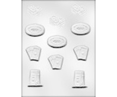 Gambling Assorted Candy Mold 90-13480