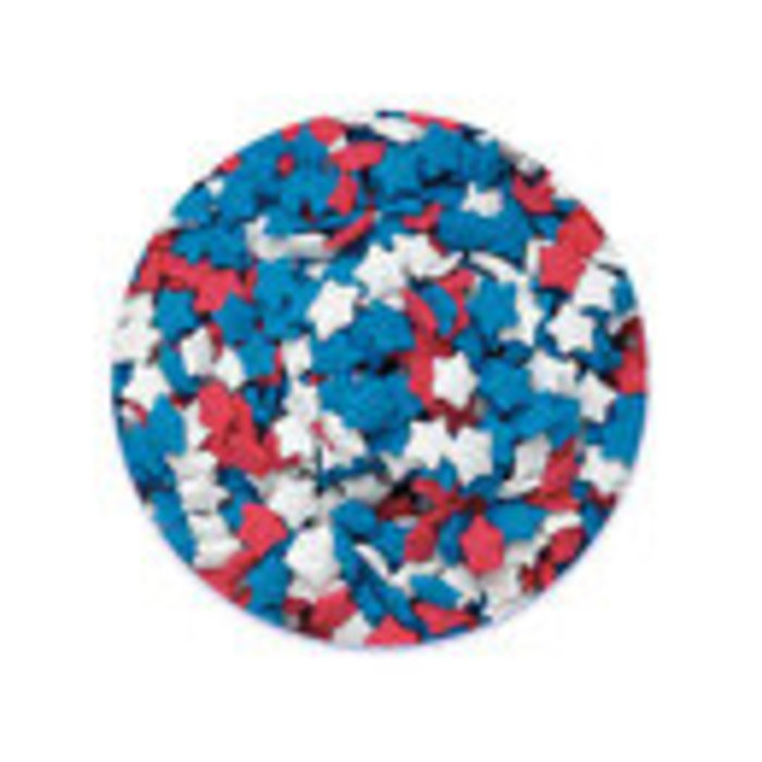 Red, White and Blue Star Quins 2 cups