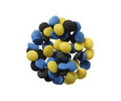 Confetti Quinns Small Yellow, Blue and Black 1 cup