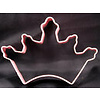 Princess Crown Shaped Cookie Cutter Pink