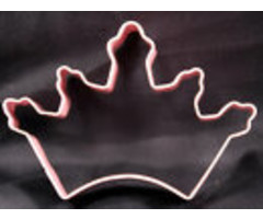 Princess Crown Shaped Cookie Cutter Pink