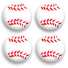 Baseball Edible Cupcake Toppers