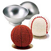 Sports Ball Cake Pan used to make Baseball Cakes or Basketball Cakes