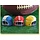 White Football Helmet Cupcake Wrappers by Roundabouts