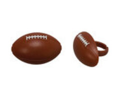 Football Cupcake Rings