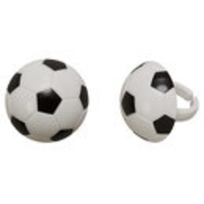 Soccer Ball Rings 3-D