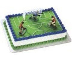 Men's Soccer Cake Kit by DecoPac