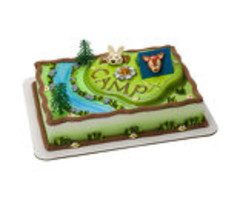 Camping Cake Kit Animal Themed