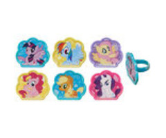 My Little Pony Cupcake Rings