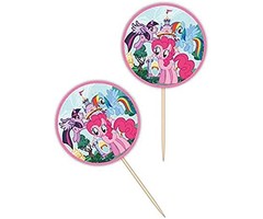 My Little Pony Cupcake Picks
