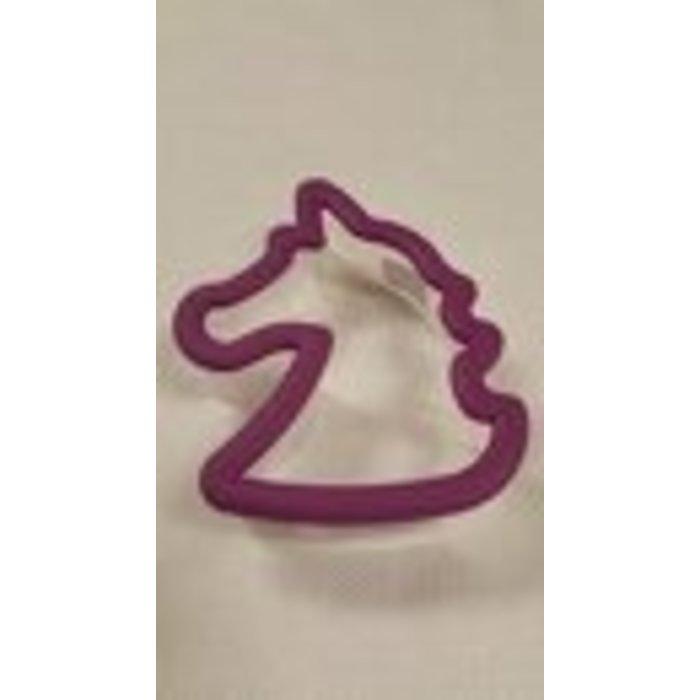 Unicorn Plastic Comfort Grip Cookie Cutter