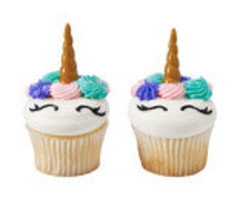 Unicorn Horn Cupcake Picks