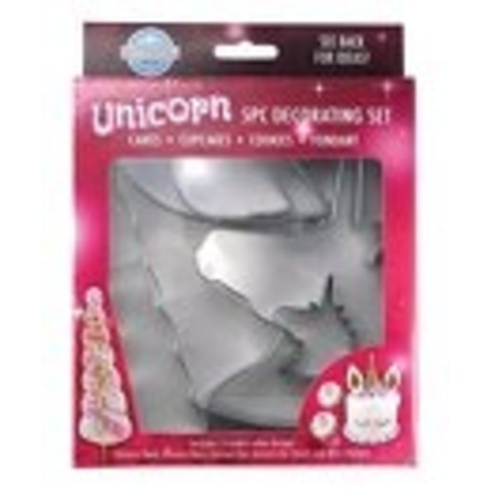 Unicorn Cookie Cutter Set 5 Piece