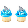 Shark Fin Cupcake Picks