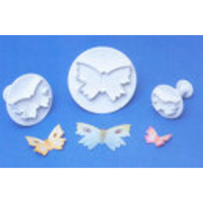 Butterfly Plunger Fondant and Gum Paste Cutter set