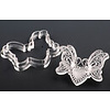 Butterfly Heart Fondant Impression Cutter Set AC-3