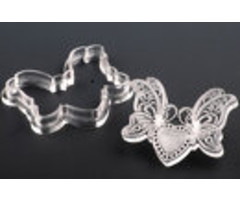 Butterfly Heart Fondant Impression Cutter Set AC-3