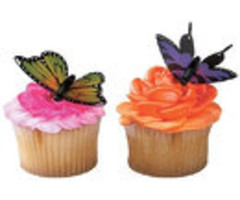 Butterfly Cupcake Picks 2 Count