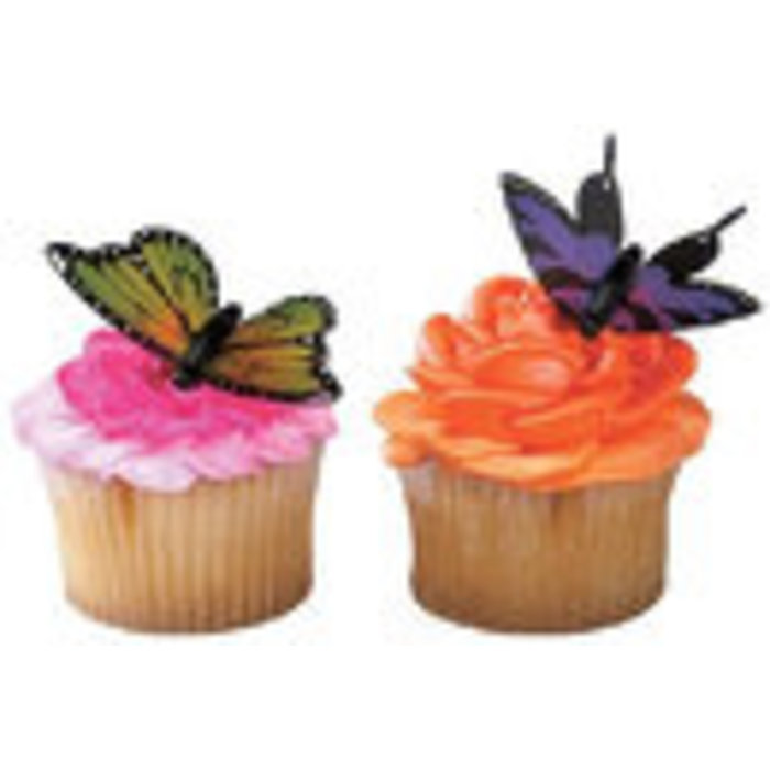 Butterfly Cupcake Picks 2 Count