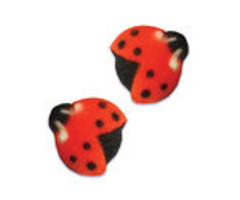 Ladybug Shaped Edible Sugar Decoration