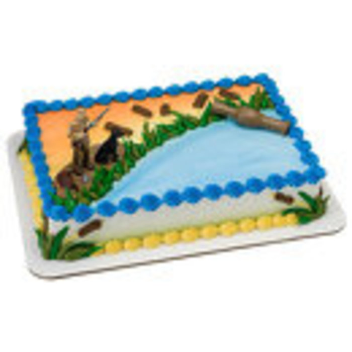 Duck Hunting Birthday Cake Kit