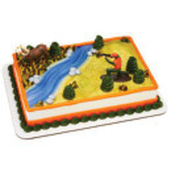 Deer Hunting Birthday Cake Kit
