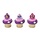 Sofia the First Cupcake Rings