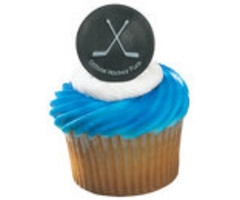 Hockey cupcake Rings