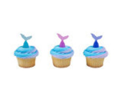Mermaid Tail Cupcake Picks