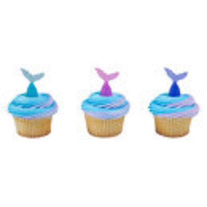 Mermaid Tail Cupcake Picks