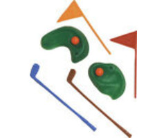 Golf Themed Cake Set