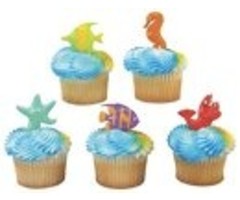 Sea Life Cupcake Picks