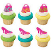 Animal Print Purse and Shoe Cupcake Picks
